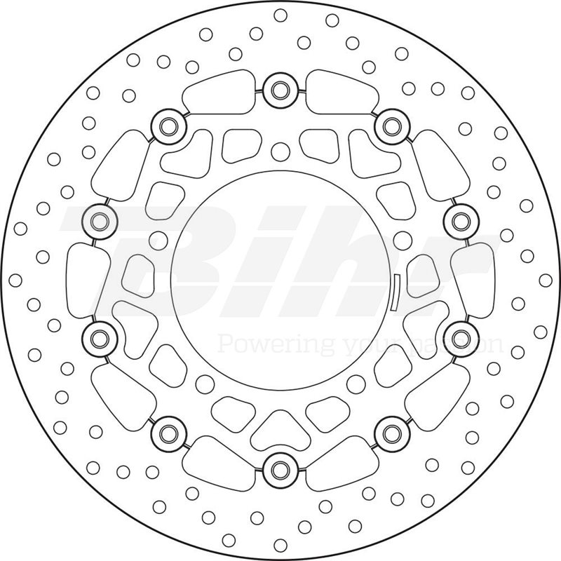 SUZUKI 650 DL V STROM ABS 07 - DISCO FLOTANTE DELANTERO BREMBO SUZUKI 650 DL V STROM ABS 07 - DISCO FLOTANTE DELANTERO BREMBO